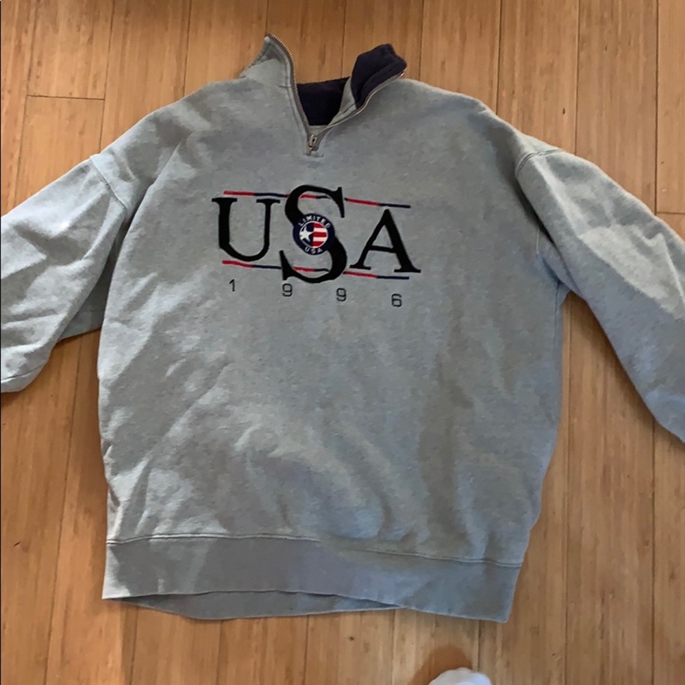 3/4 zip up sweater!